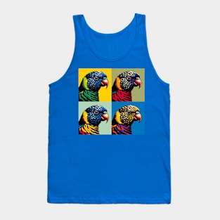 Pop Loriini Art - Cool Birds Tank Top